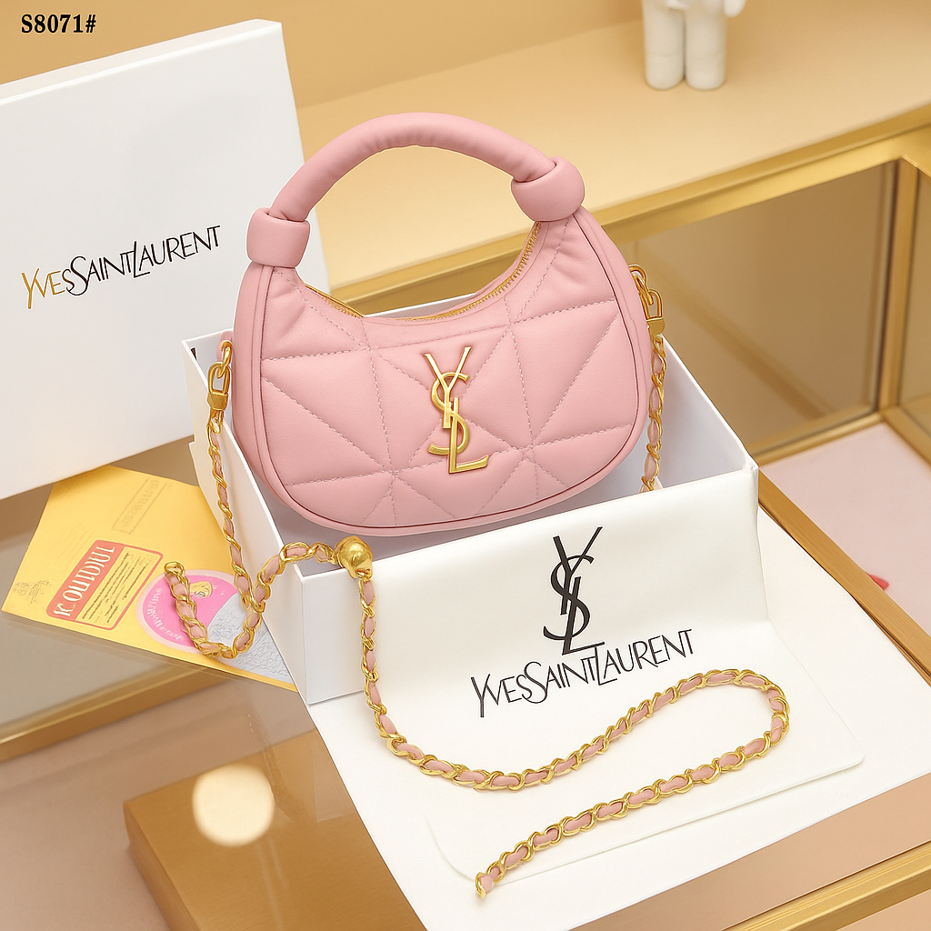 YSL Crossbag (pink)