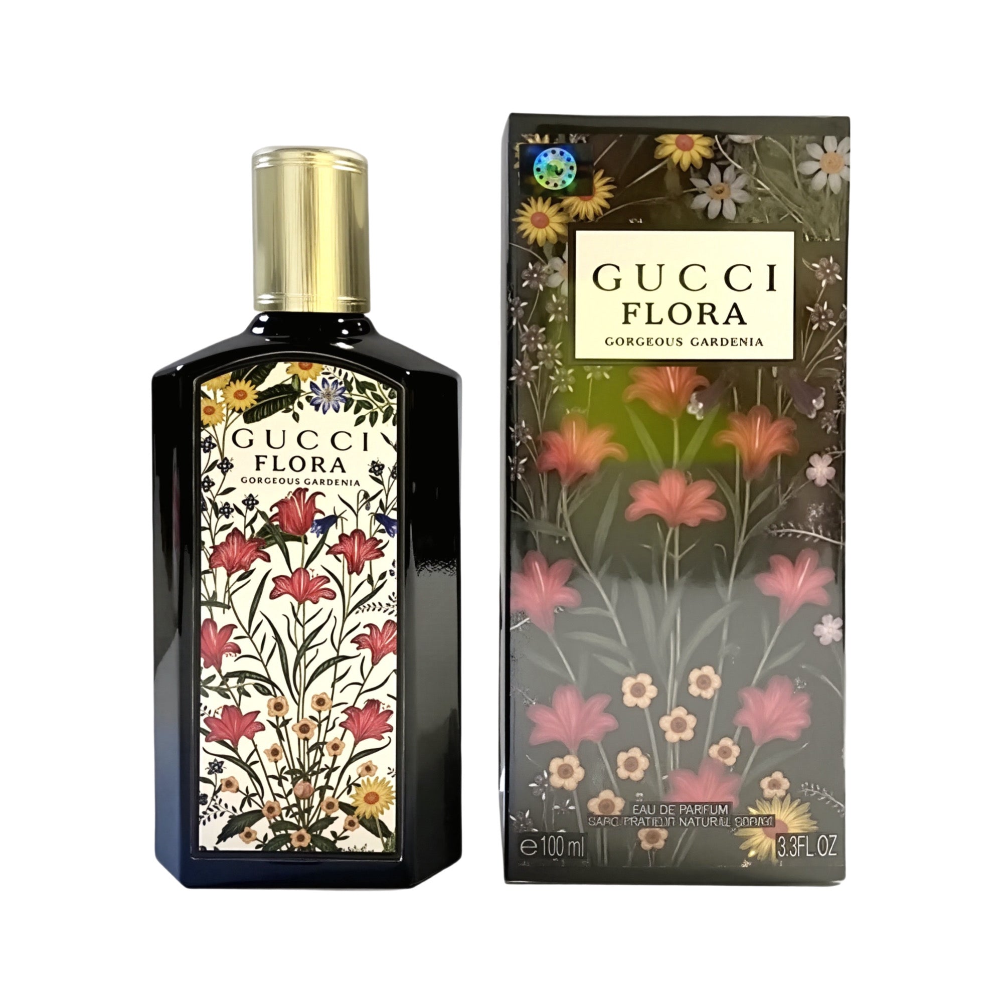 Gucci Flora Gorgeous Gardenia (Black) 100ml
