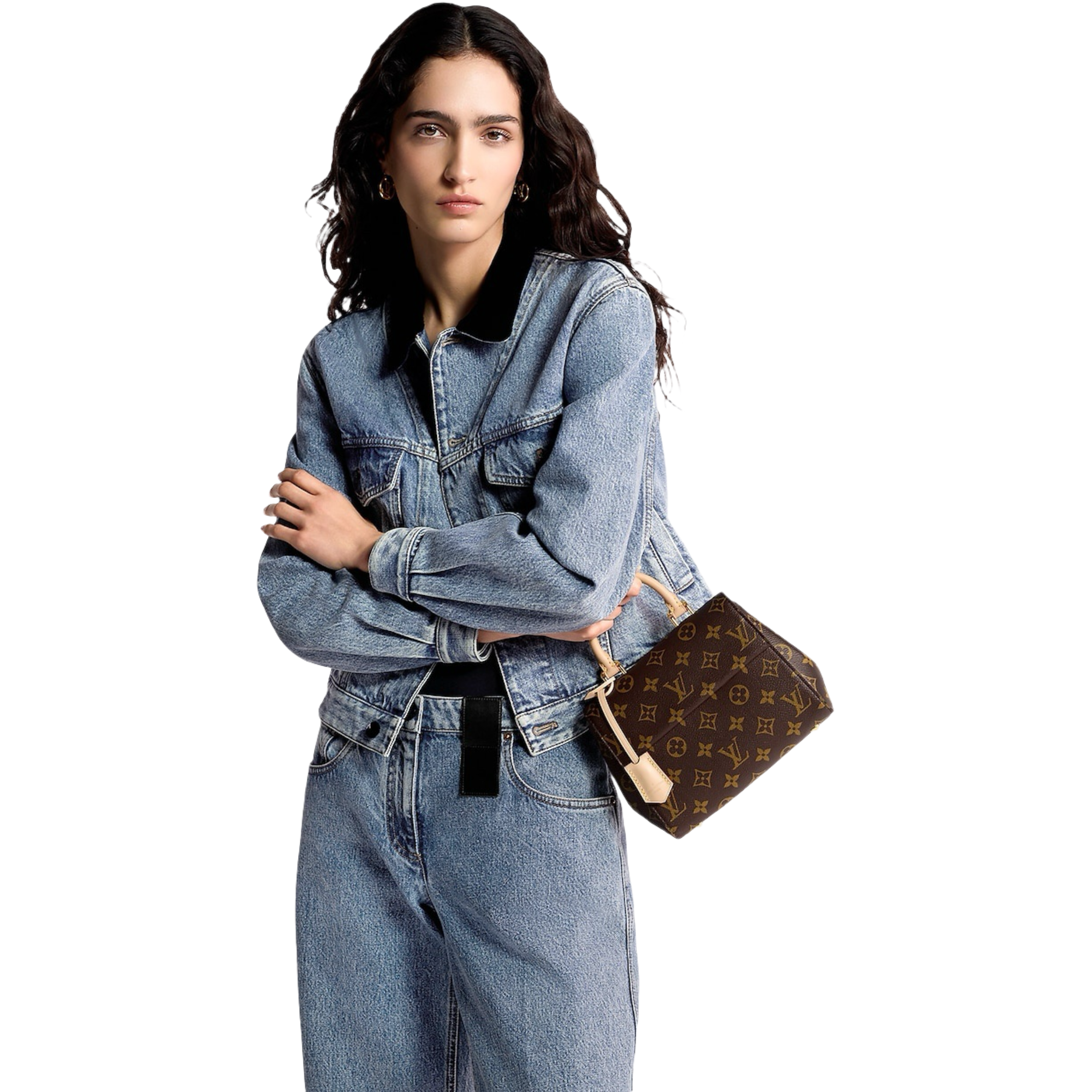 Louis Vuitton Cluny Mini Çantë Dore
