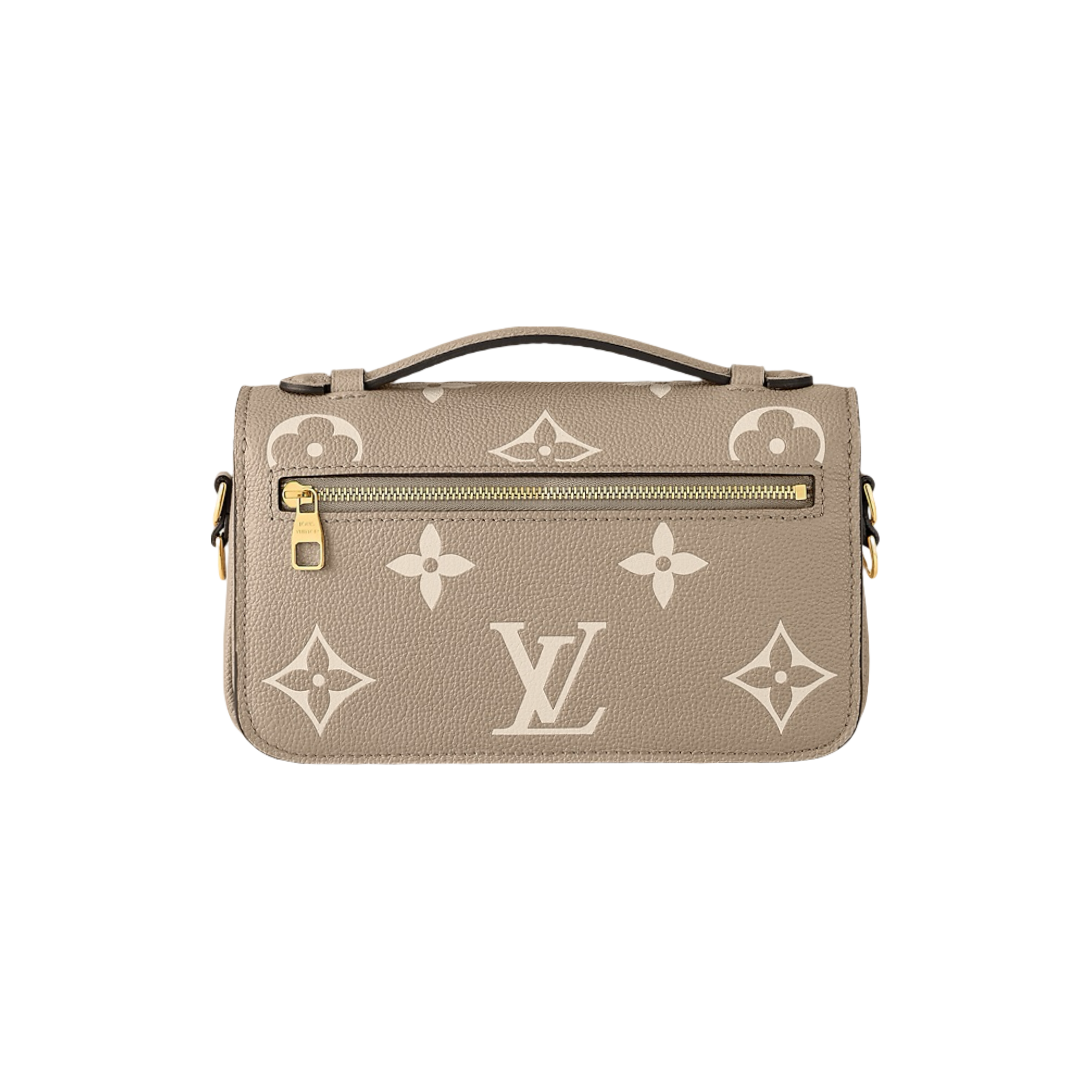 Louis Vuitton Pochette Métis East West Tourterelle çantë dore
