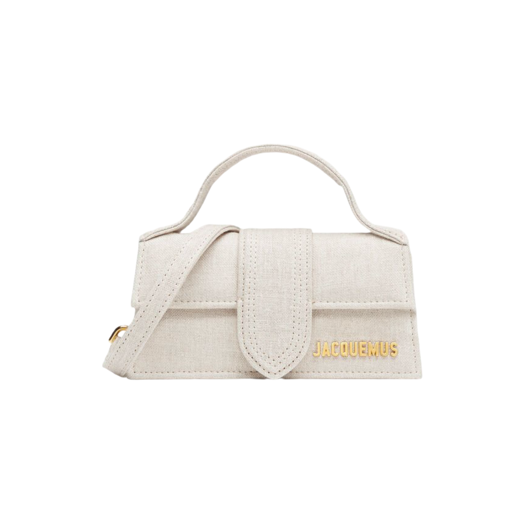 Jacquemus The Bambino Çantë (gri-bezhë)