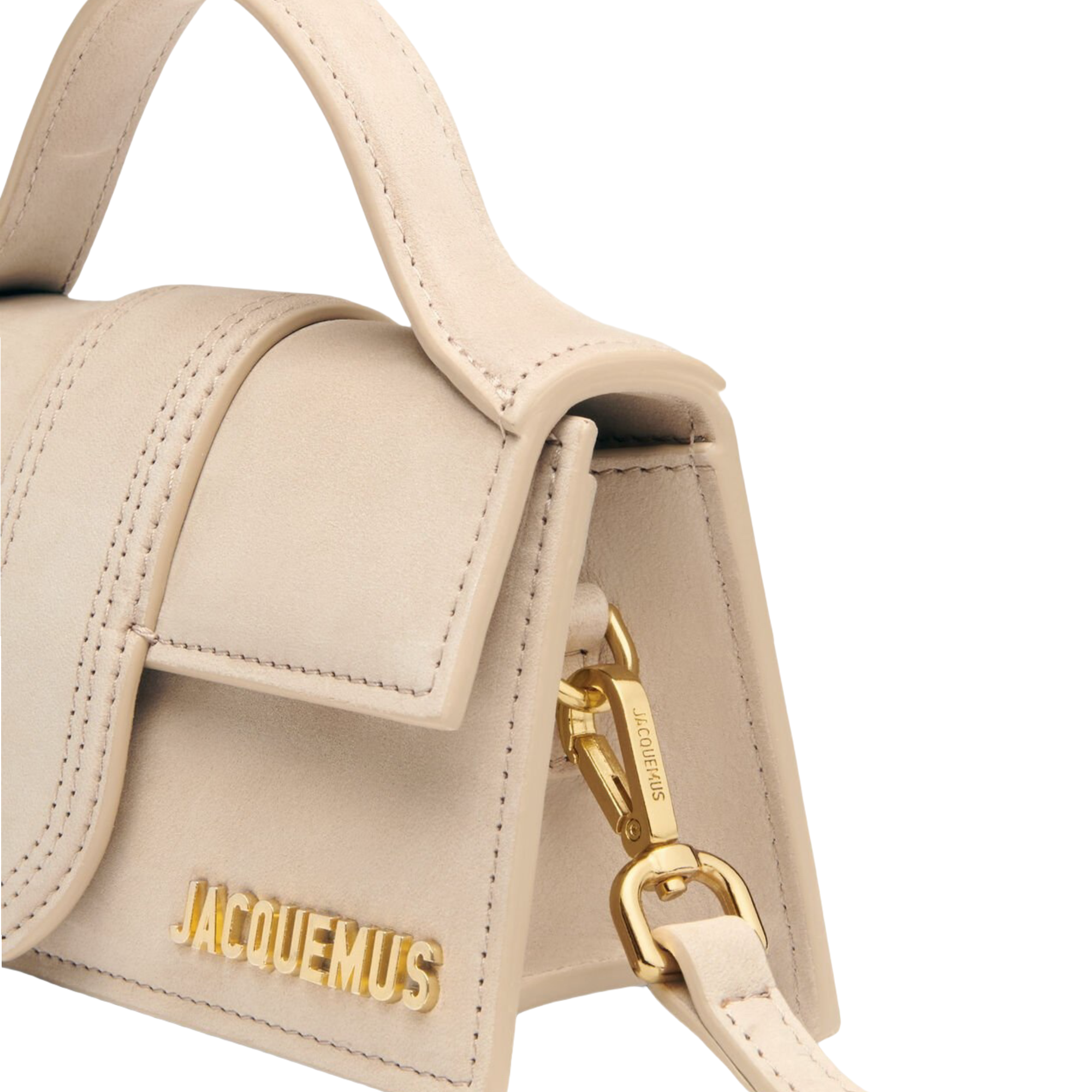 Jacquemus The Bambino Çantë (bezhë e errët)