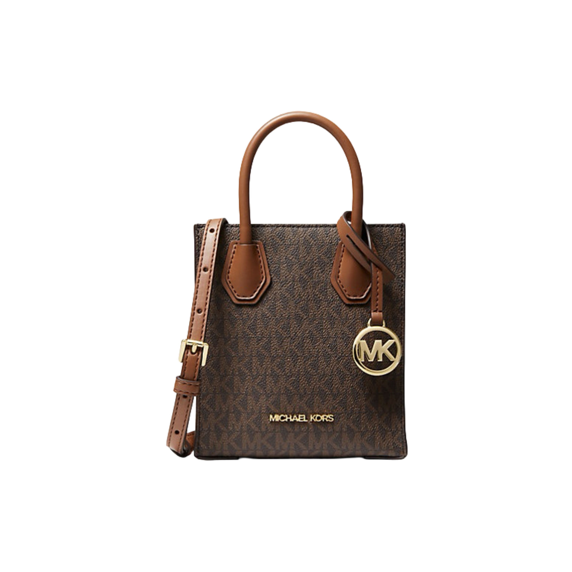 Michael Kors Mercer Signature Crossbody çantë (lëkurë)