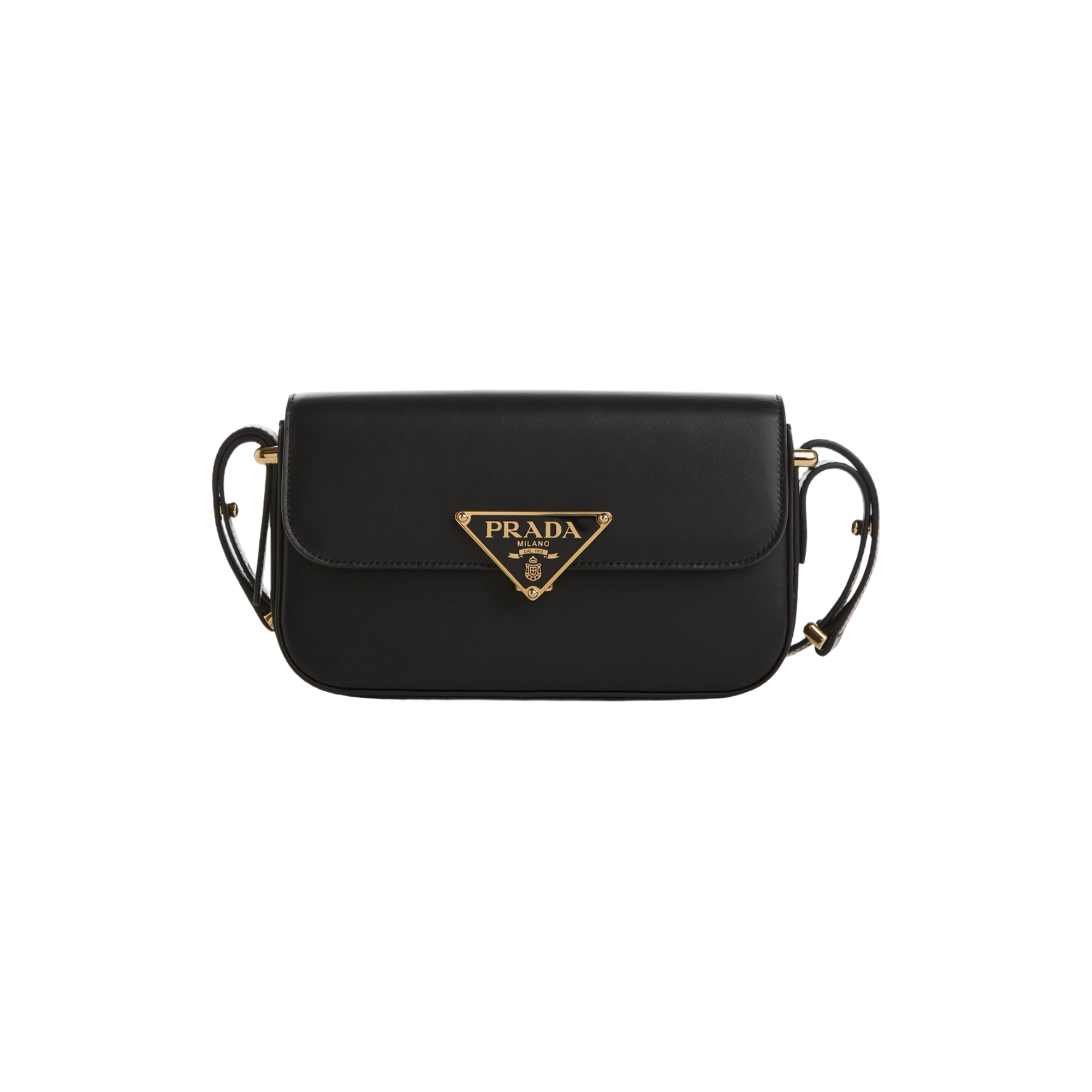 Prada Black Smooth Leather Çantë