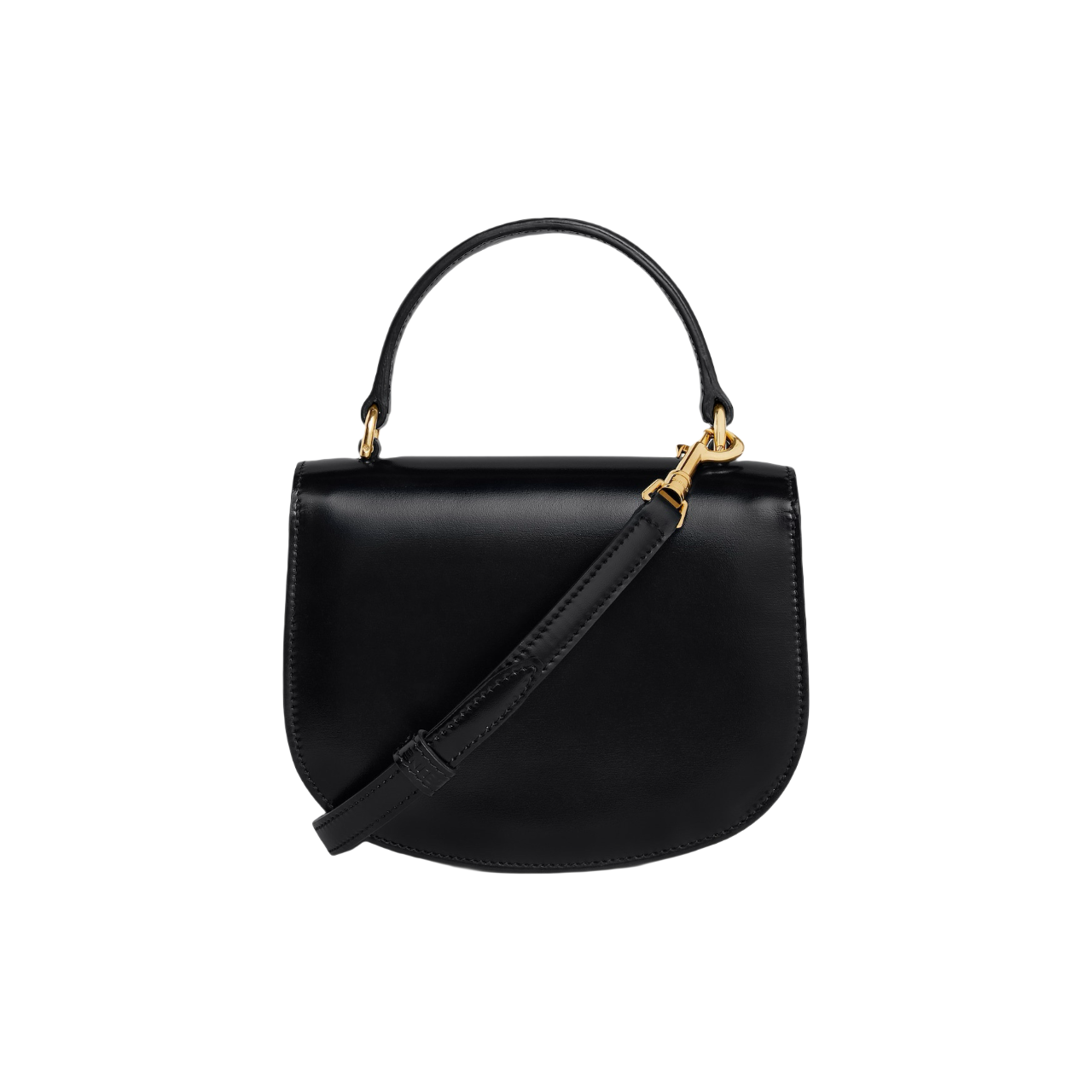 Celine Mini Besace Clea in Shiny Calfskin