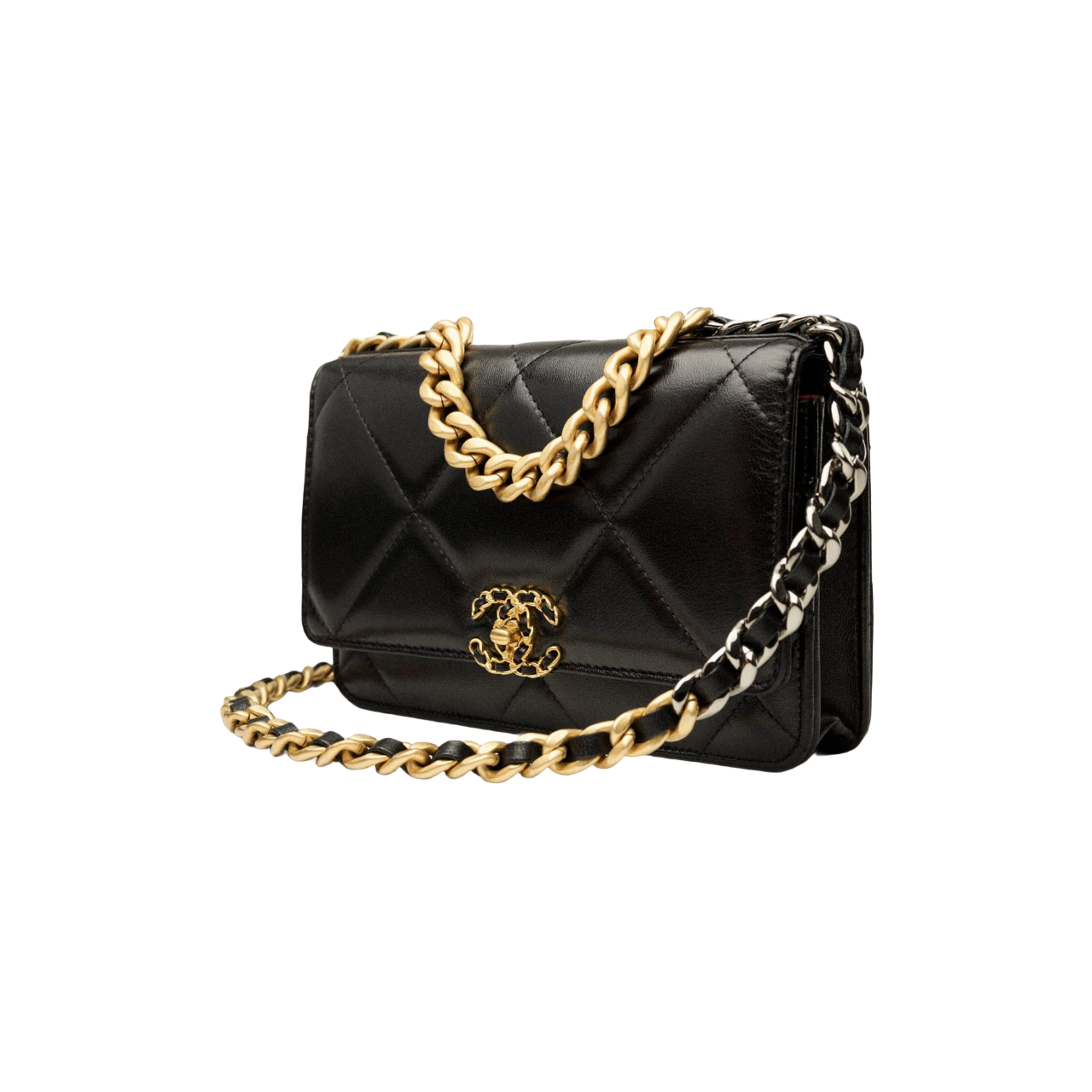 Chanel 19 Wallet on Chain Çantë