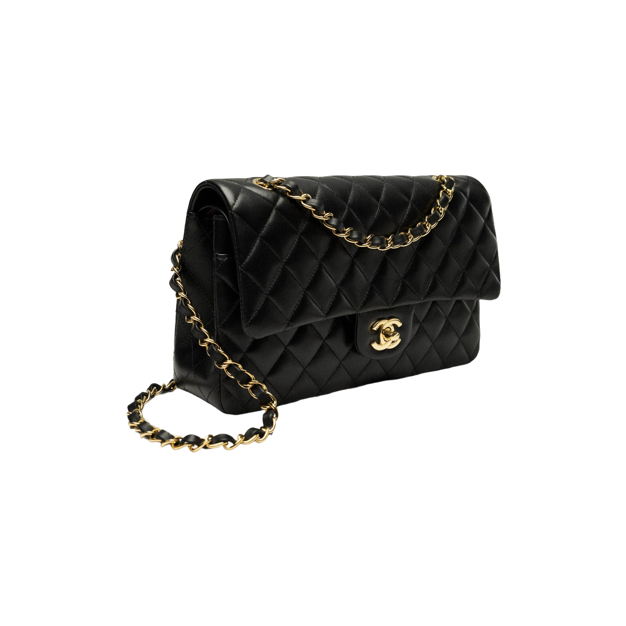 Chanel Classic 11.12 Çantë Dore