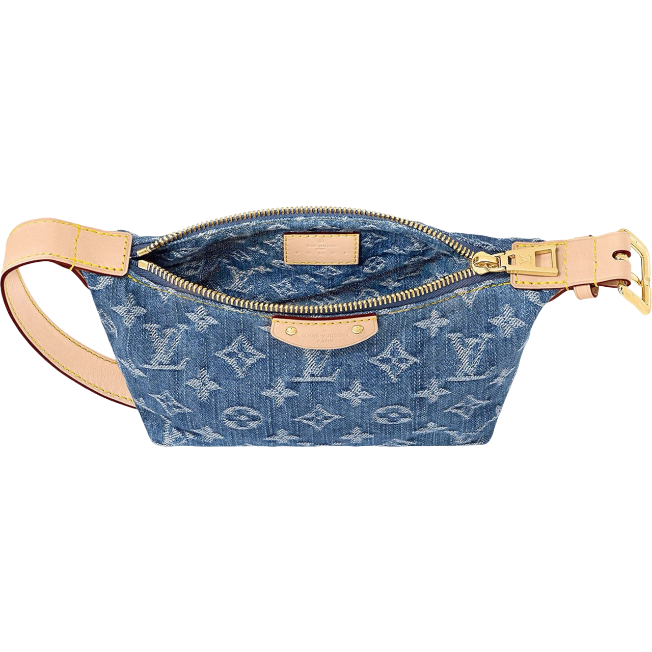 Louis Vuitton Hills Pochette Monogram Denim Blue