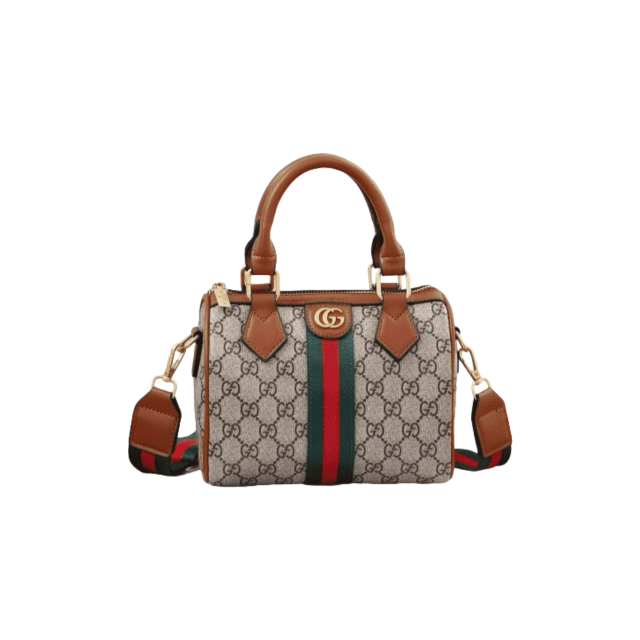 Gucci Ophidia Mini Boston Çantë (kafe)