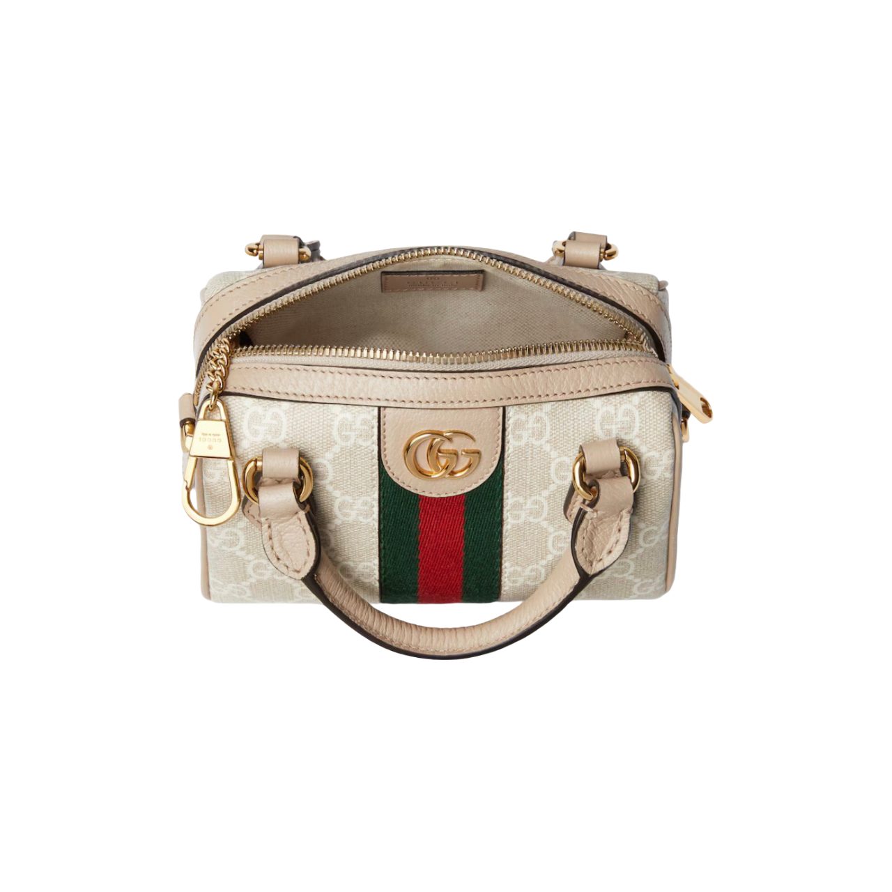 Gucci Ophidia Mini Boston Çantë (e bardhë)