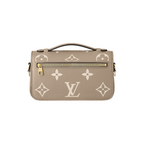 Louis Vuitton Pochette Métis East West Tourterelle çantë dore