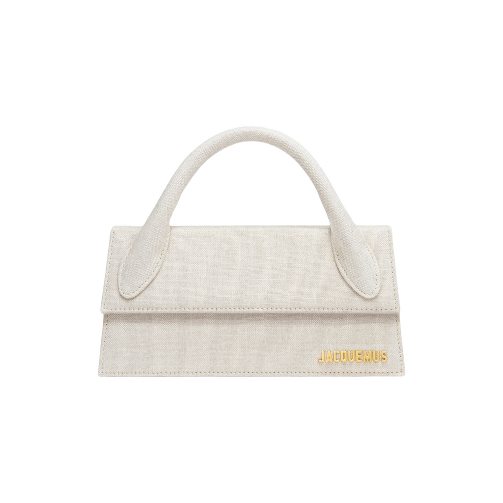 Jacquemus ‘Le Chiquito Long’ çantë (gri-bezhë)