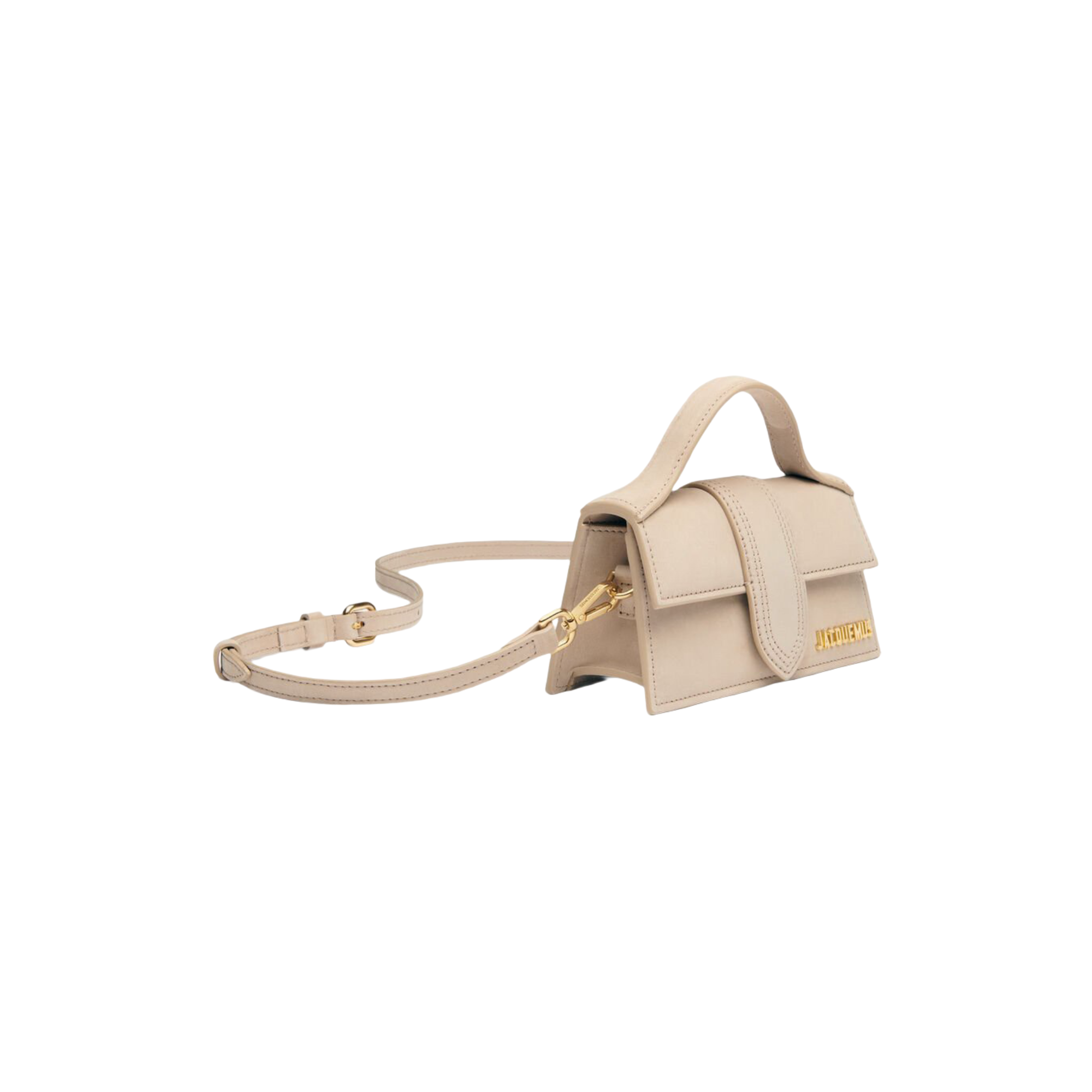 Jacquemus The Bambino Çantë (bezhë e errët)