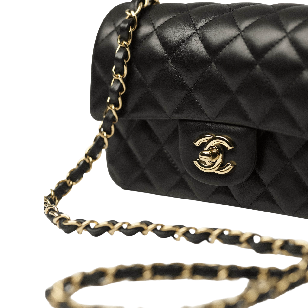 Chanel Mini Classic Çantë Dore