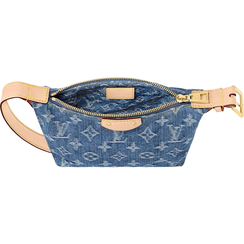 Louis Vuitton Hills Pochette Monogram Denim Blue