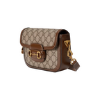 Gucci Horsebit 1955 Çantë Krahu (bezhë&kaftë)